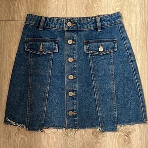 Jean skirt